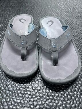 OluKai | Shoes | Olukai Maha Blue Flip Flops Nwt 454 | Poshmark